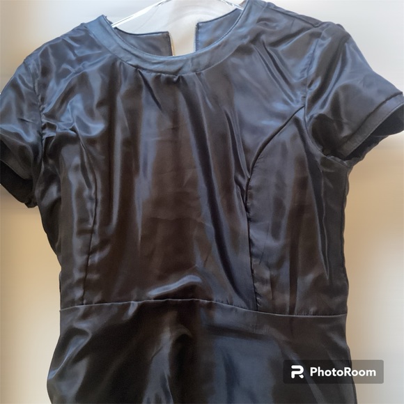 Neiman Marcus LEATHER T-Shirt - Genuine Napa Leather - Polyester Lined - Size L - Picture 6 of 9